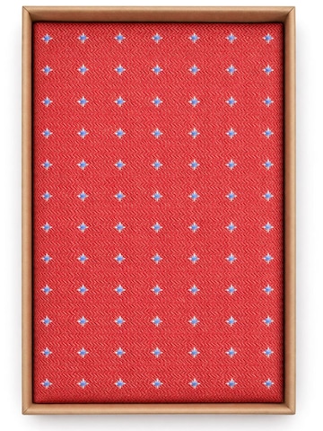 Suitable Pocket Square in Red