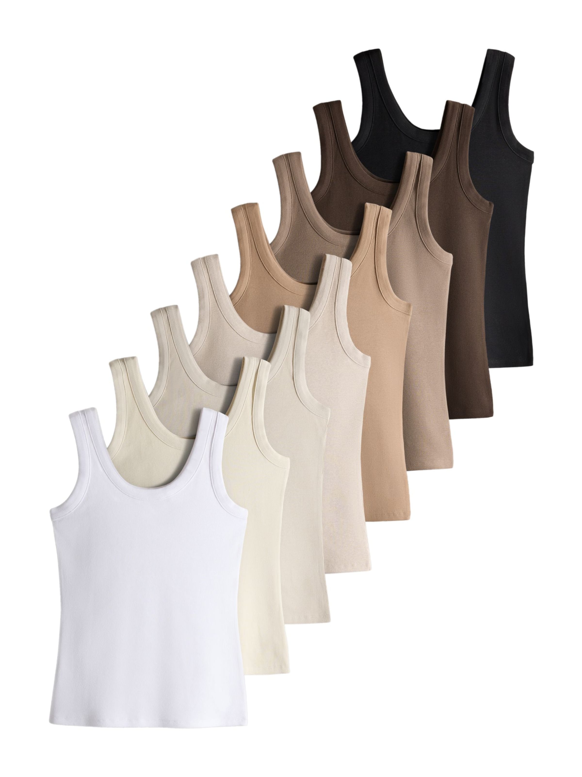 The Set Top in Mischfarben: Vorderseite
