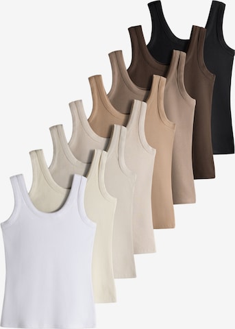 The Set Top in Mischfarben: Vorderseite
