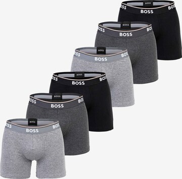 BOSS Boxershorts in Grau: predná strana