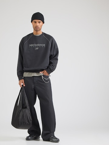 Sweat-shirt 'Trackside' new balance en noir