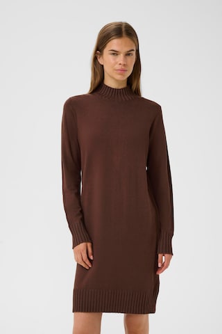 InWear Knitted dress in Brown: front