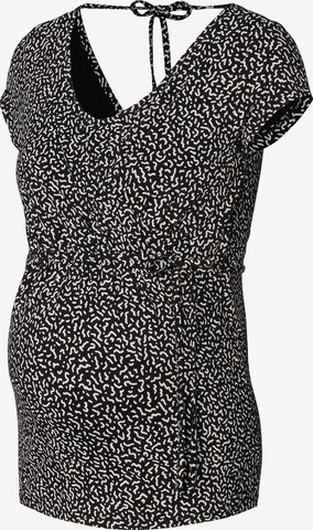 Esprit Maternity Shirt in Black: front