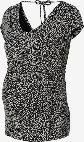 Esprit Maternity T-shirt i svart: framsida