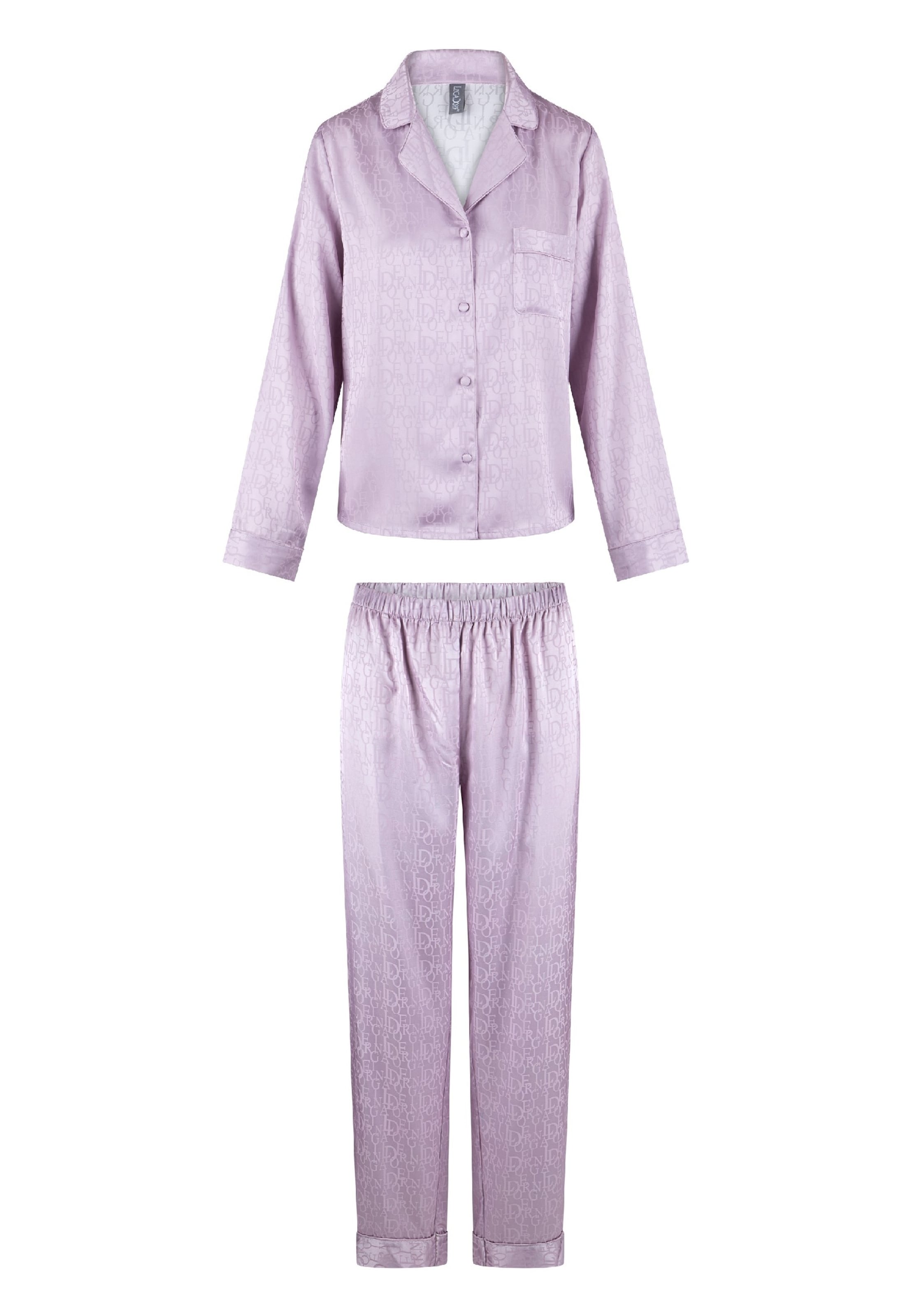 LingaDore Pyjama in Lila: Vorderseite