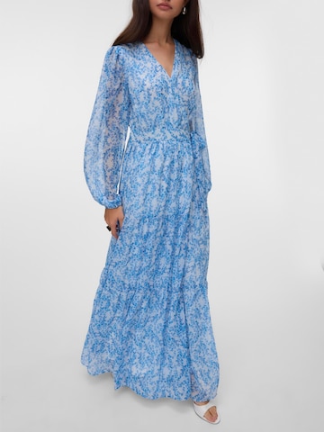 Robe 'AWAUDORA' VERO MODA en bleu