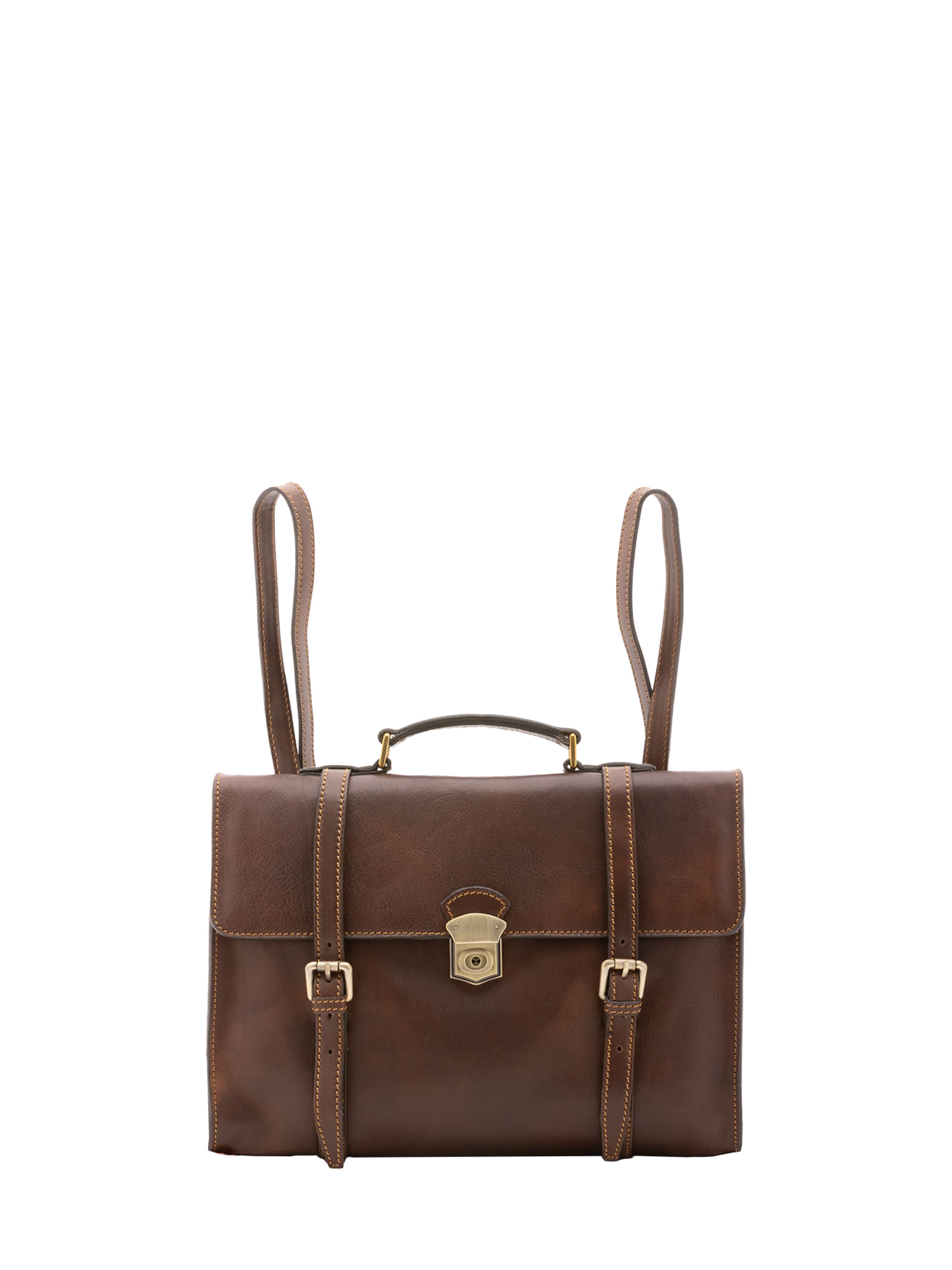 Sac à dos Viola Castellani en marron : devant