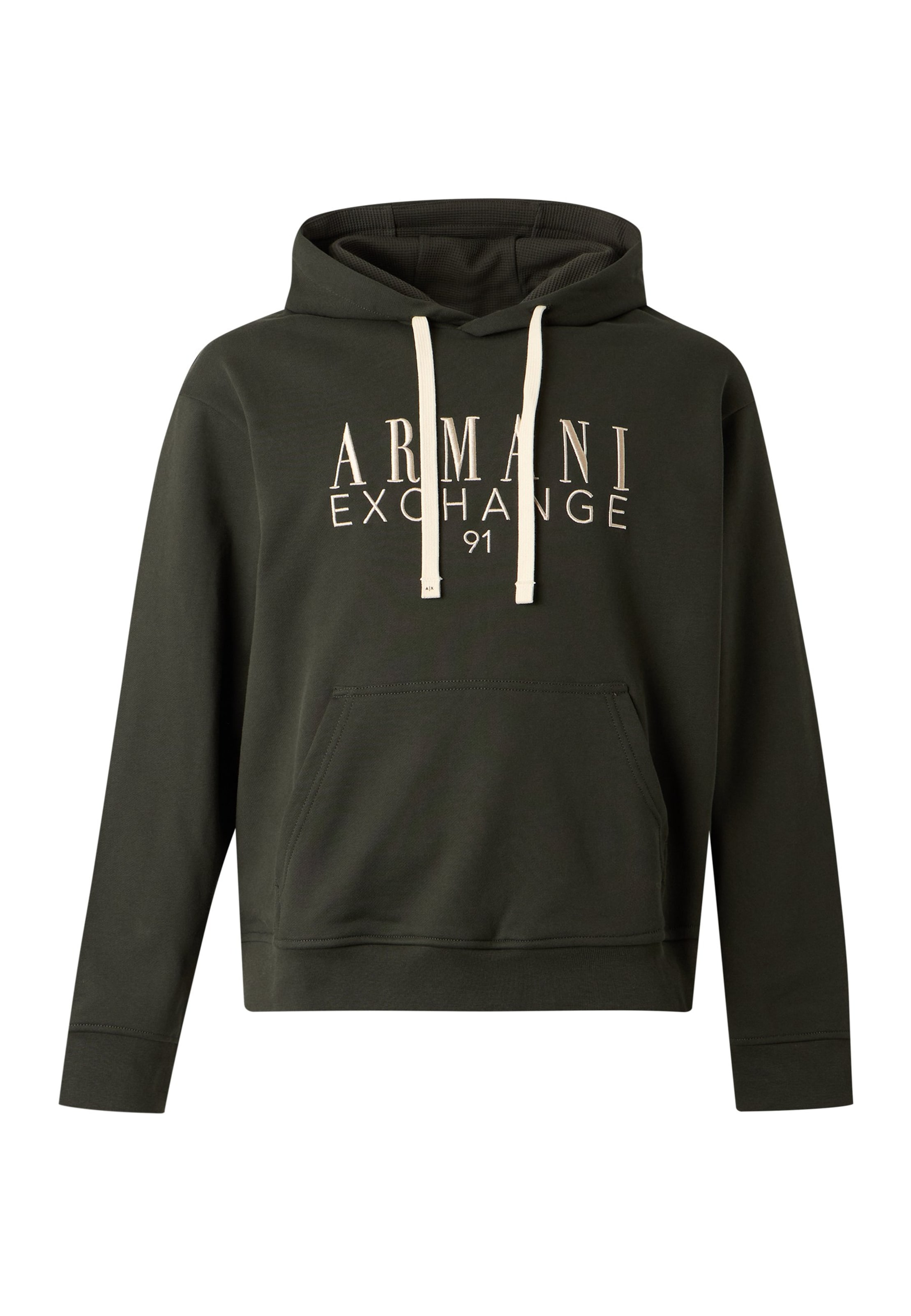 ARMANI EXCHANGE Sweatshirt in Green: front