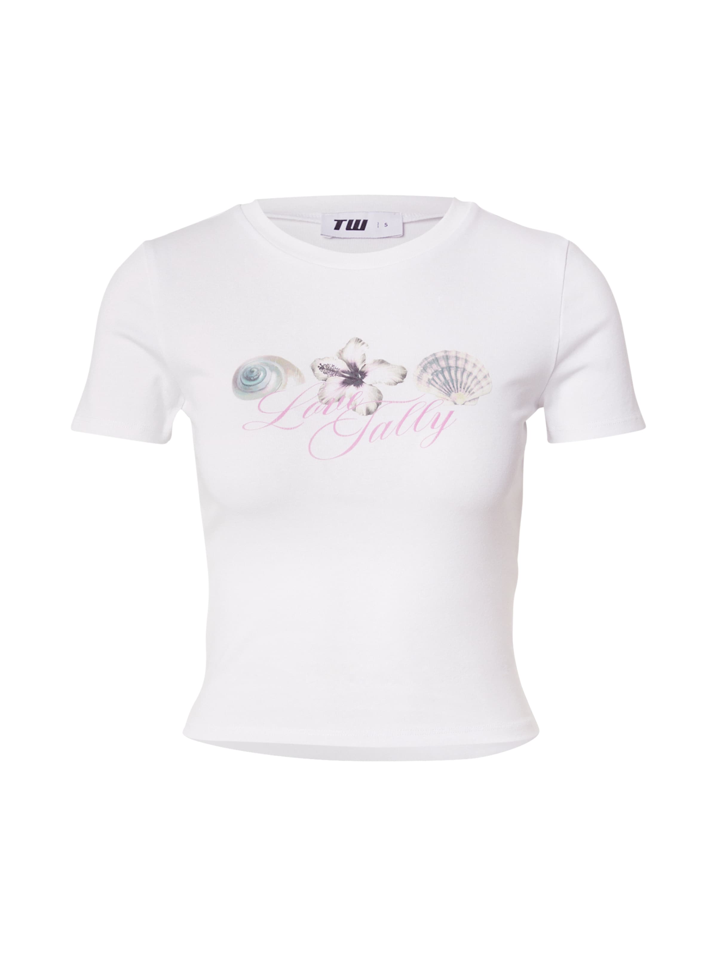 Tally Weijl T-shirt i vit: framsida