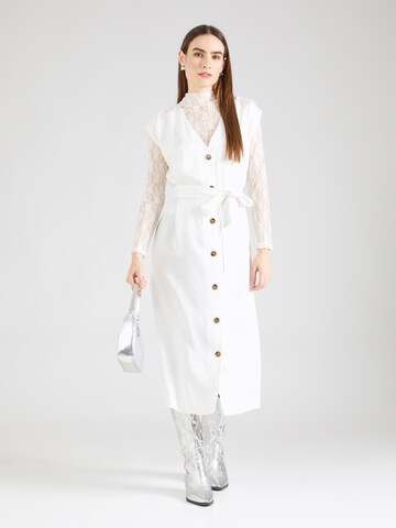 Robe-chemise 'ILINI' b.young en blanc : devant