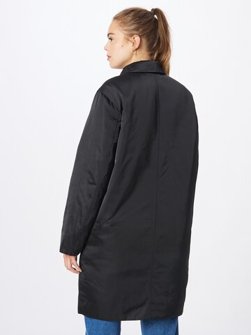 Calvin Klein Between-Seasons Coat in Black