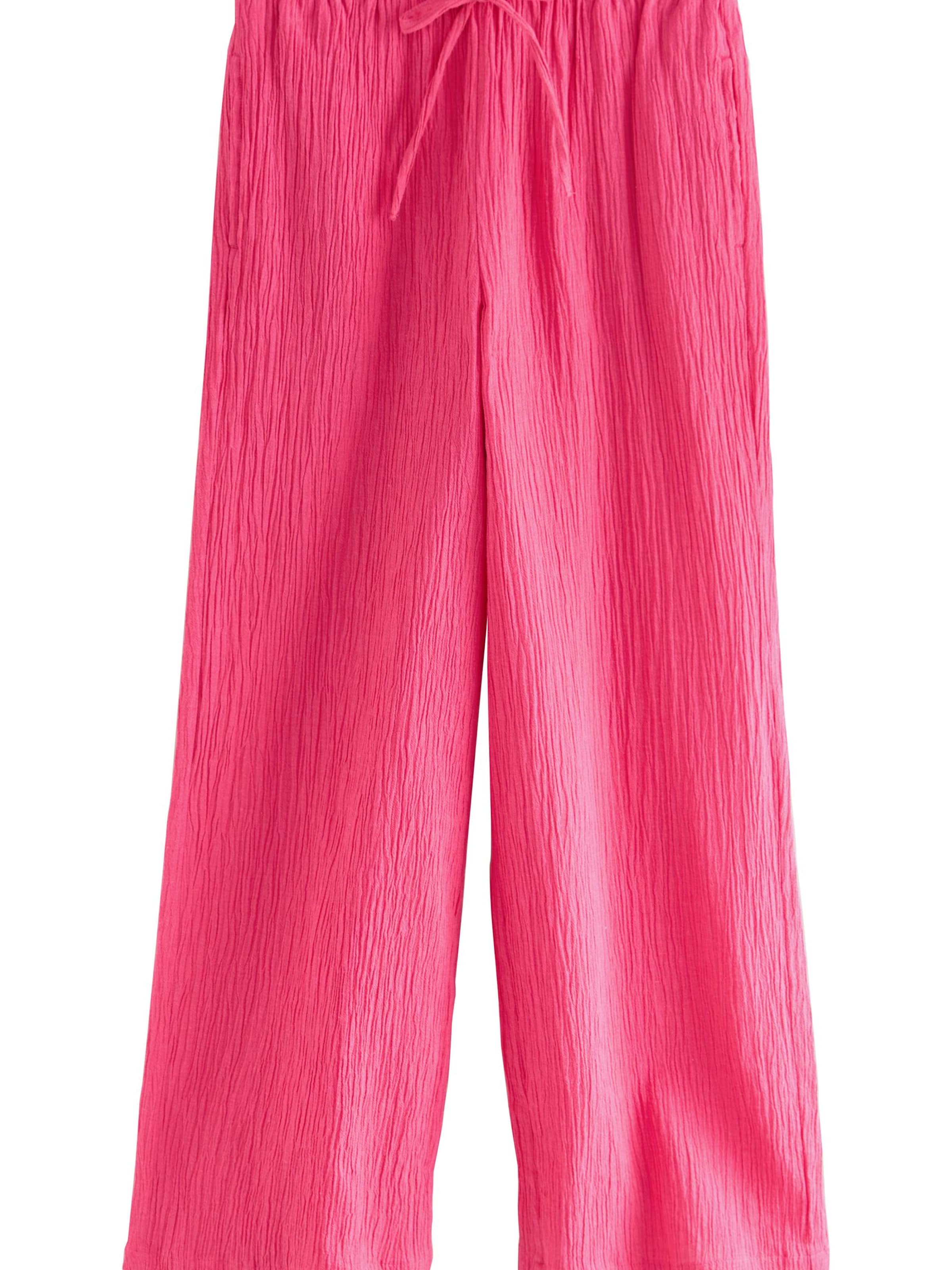 NextWide Leg/ Široke nogavice Hlače - roza boja