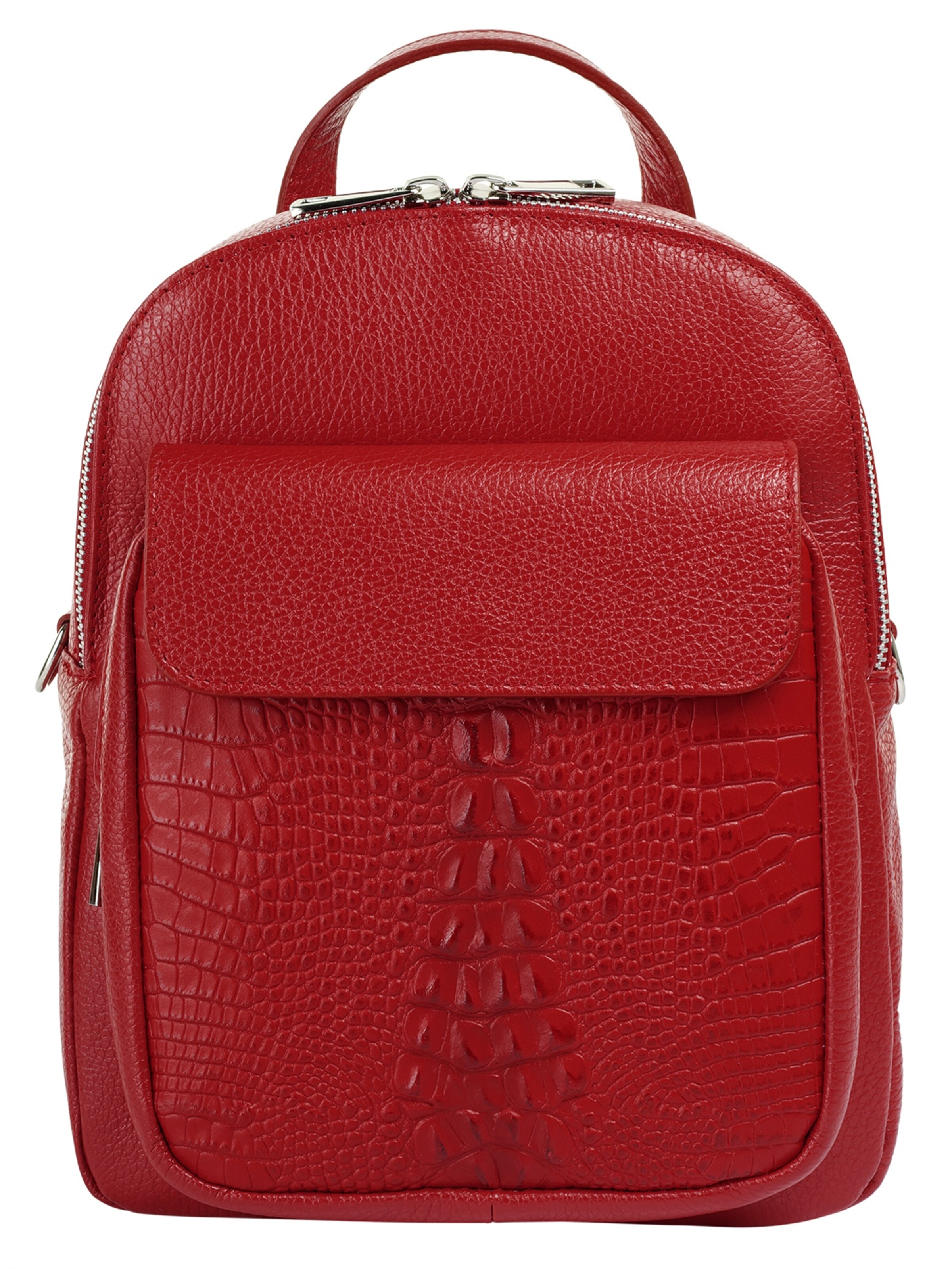 Sac à dos Cluty en rouge : devant