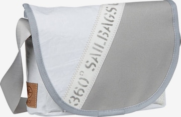 360 Grad Crossbody Bag 'Perle' in White: front