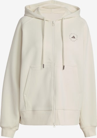 Veste de survêtement ADIDAS BY STELLA MCCARTNEY en blanc : devant