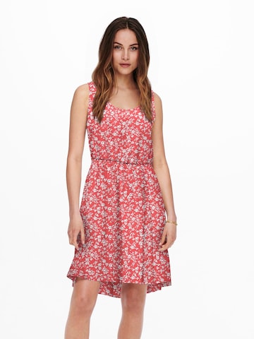 Robe d’été 'NOVA' ONLY en rose : devant