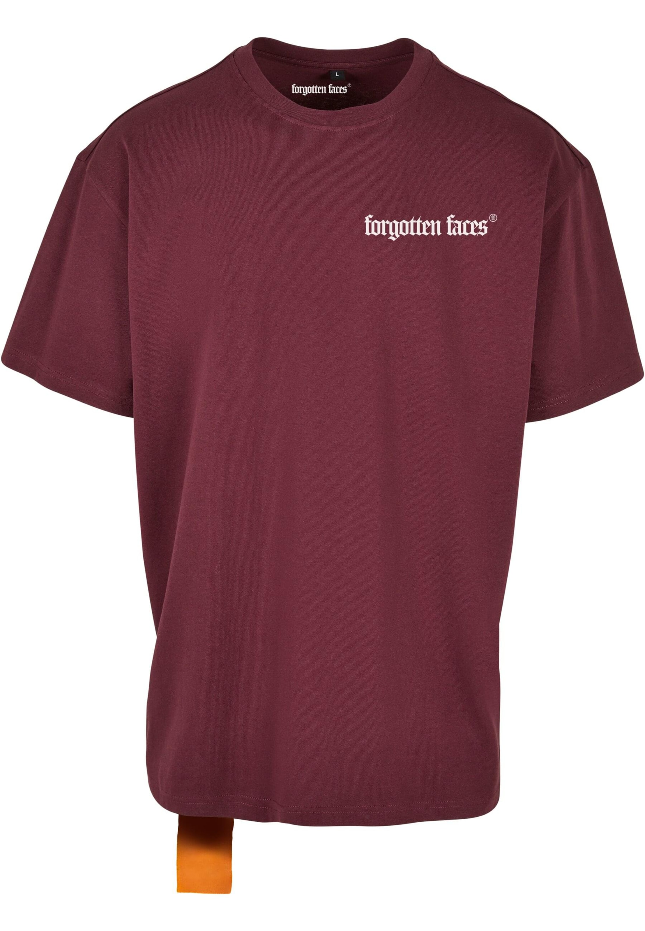 Maglietta 'Wings' di Forgotten Faces in rosso: frontale