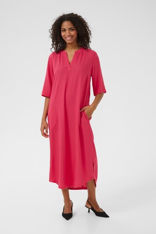Kaffe Jurk 'Milia' in Rood