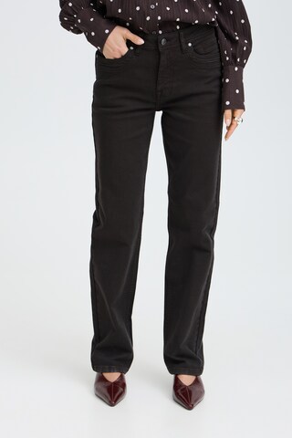 Pulz Regular Jeans 'KATJA' in Brown: front