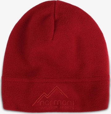 normani Beanie 'Subzero' in Rot: Vorderseite