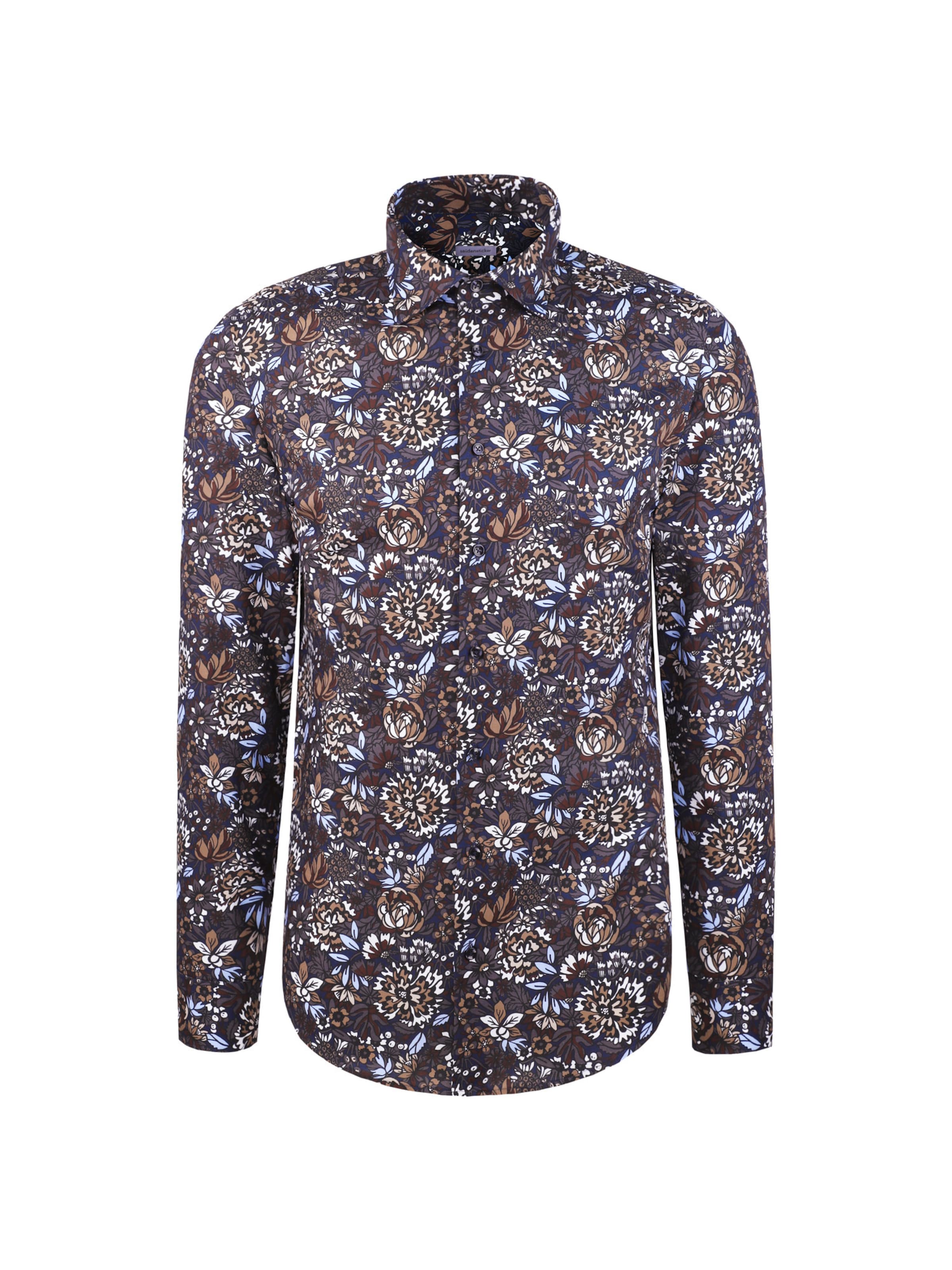 SEIDENSTICKER Regular fit Business shirt 'Schwarze Rose' in Mixed colours: front