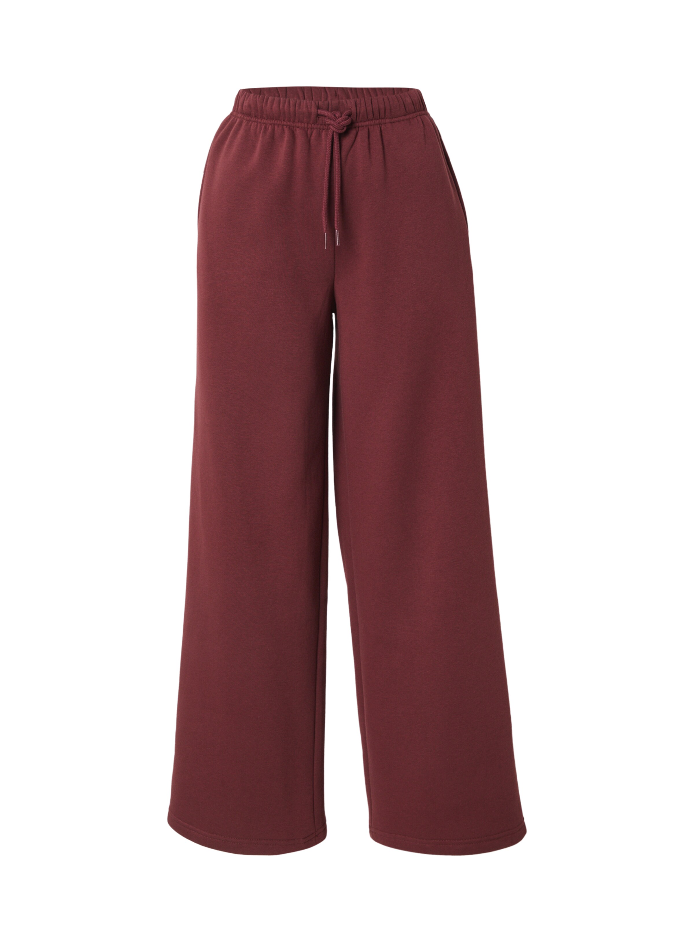 PIECES Pants 'PCChilli' in Red: front