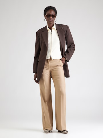 MAX&Co. Regular Hose 'ESTROSO' in Braun