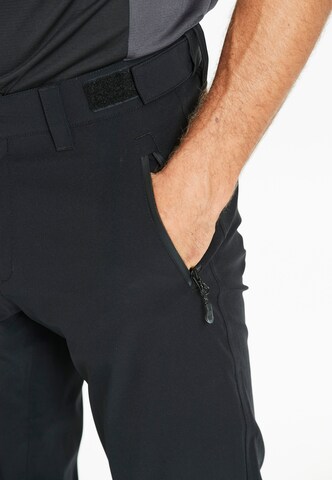 Whistler Regular Outdoor Pants 'Seymour' in Black