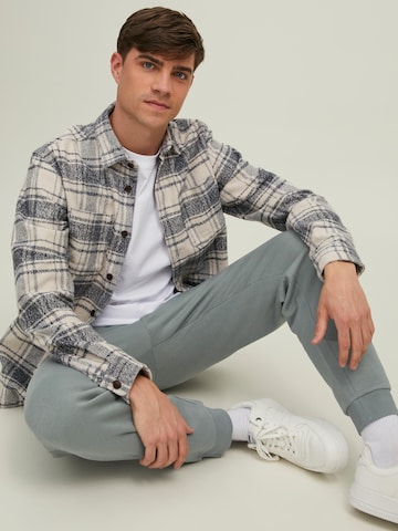 JACK & JONES Zúžený strih Nohavice 'GORDON' - Sivá