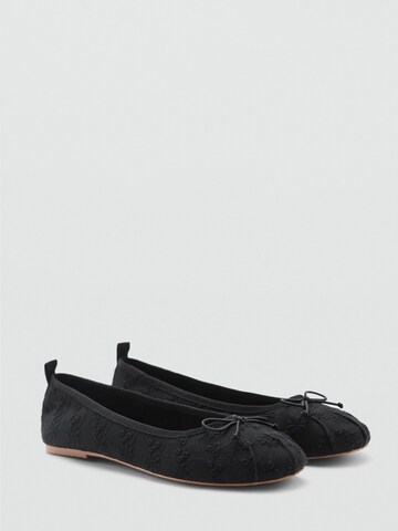 MANGO KIDS Ballerinasko 'ELSA' i sort
