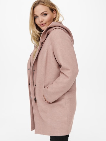 ONLY Carmakoma Between-Seasons Coat 'SEDONA' in Pink