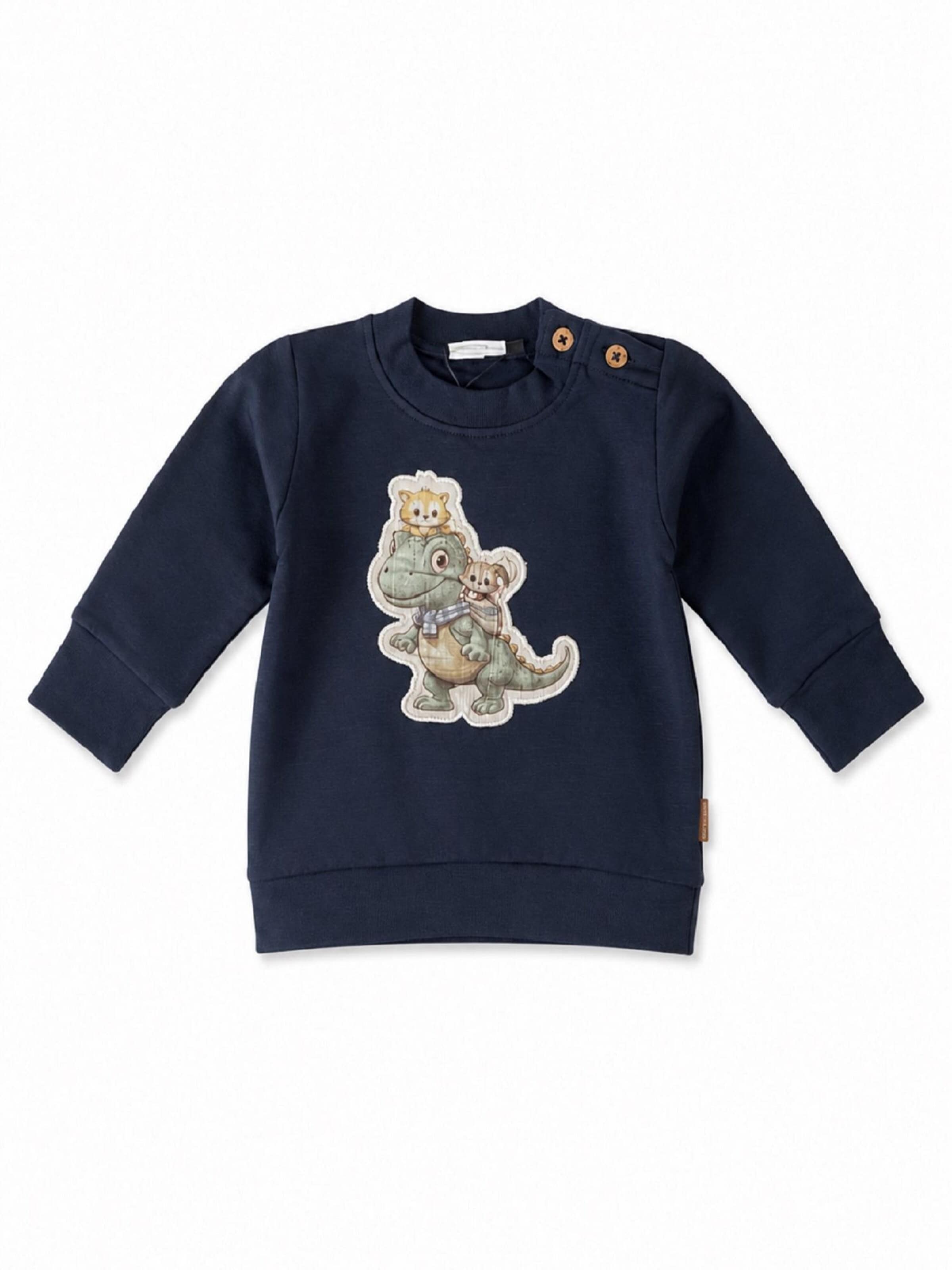 Hust & Claire Sweatshirt 'HCSofus'‌‌‌ in Blau: Vorderseite