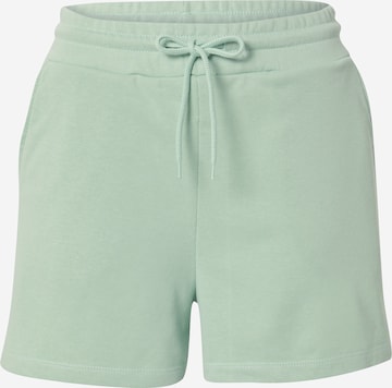 Pantaloni 'CHILLI' di PIECES in verde: frontale