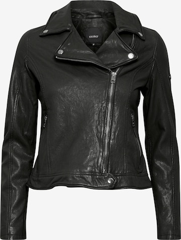 Oxmo Between-Season Jacket in Black: front