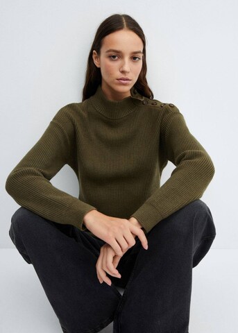 MANGO Pullover 'Lalo' in Grün