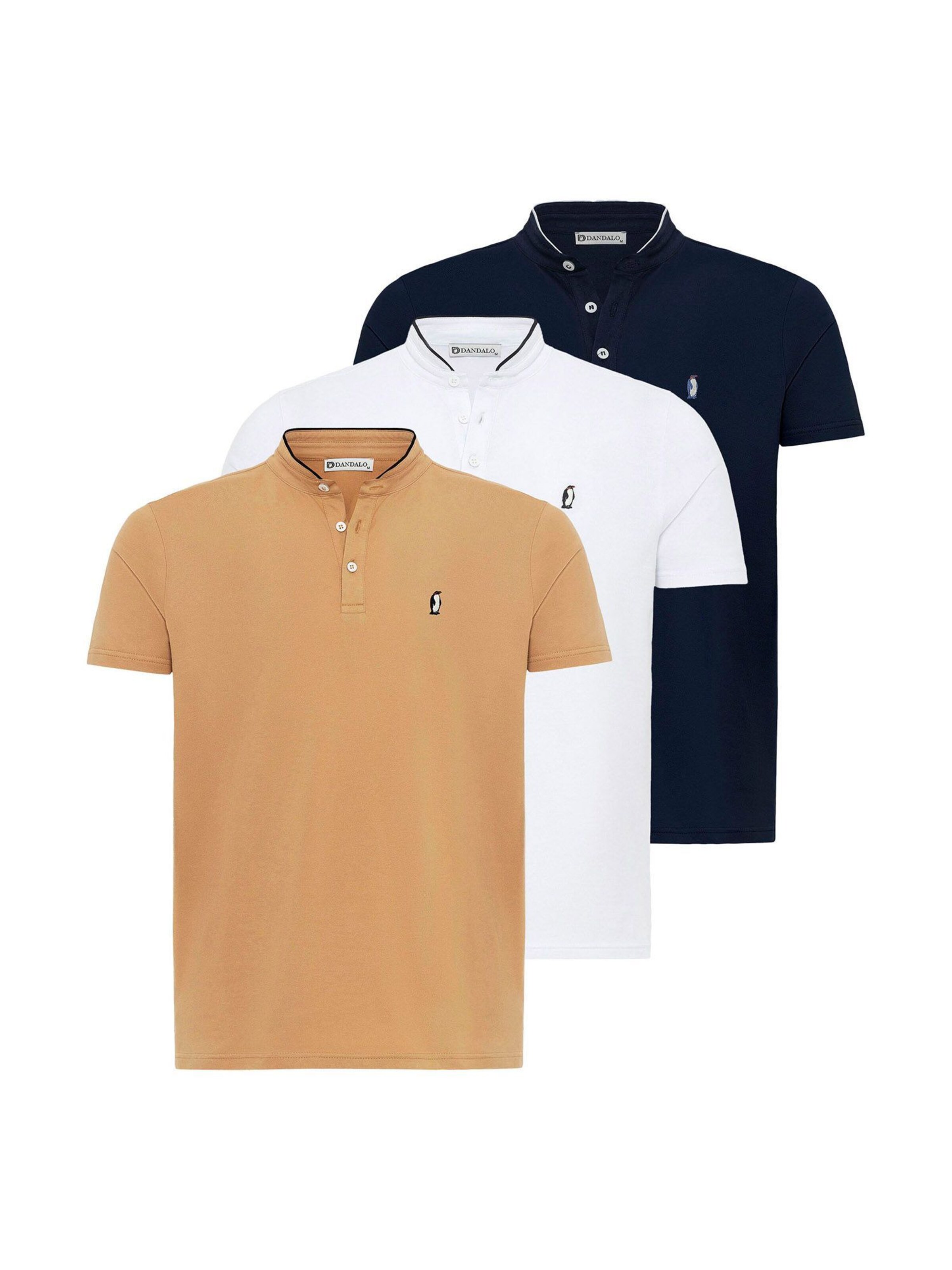 bēšs Dandalo T-Krekls: no priekšpuses