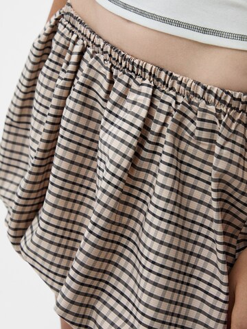 Bershka Skirt in Beige