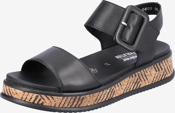 Rieker EVOLUTION Sandals in Black: front