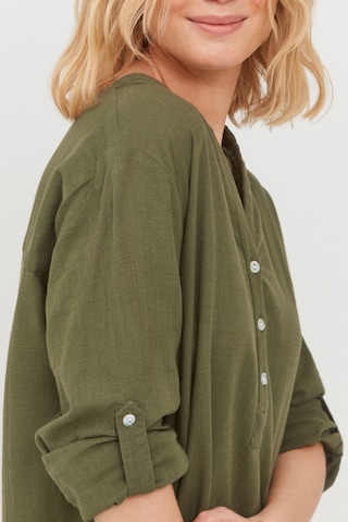 b.young Shirt Dress in Green