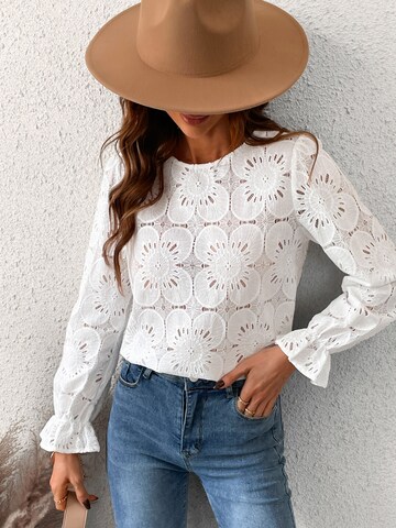 Cupshe Blouse in White: front