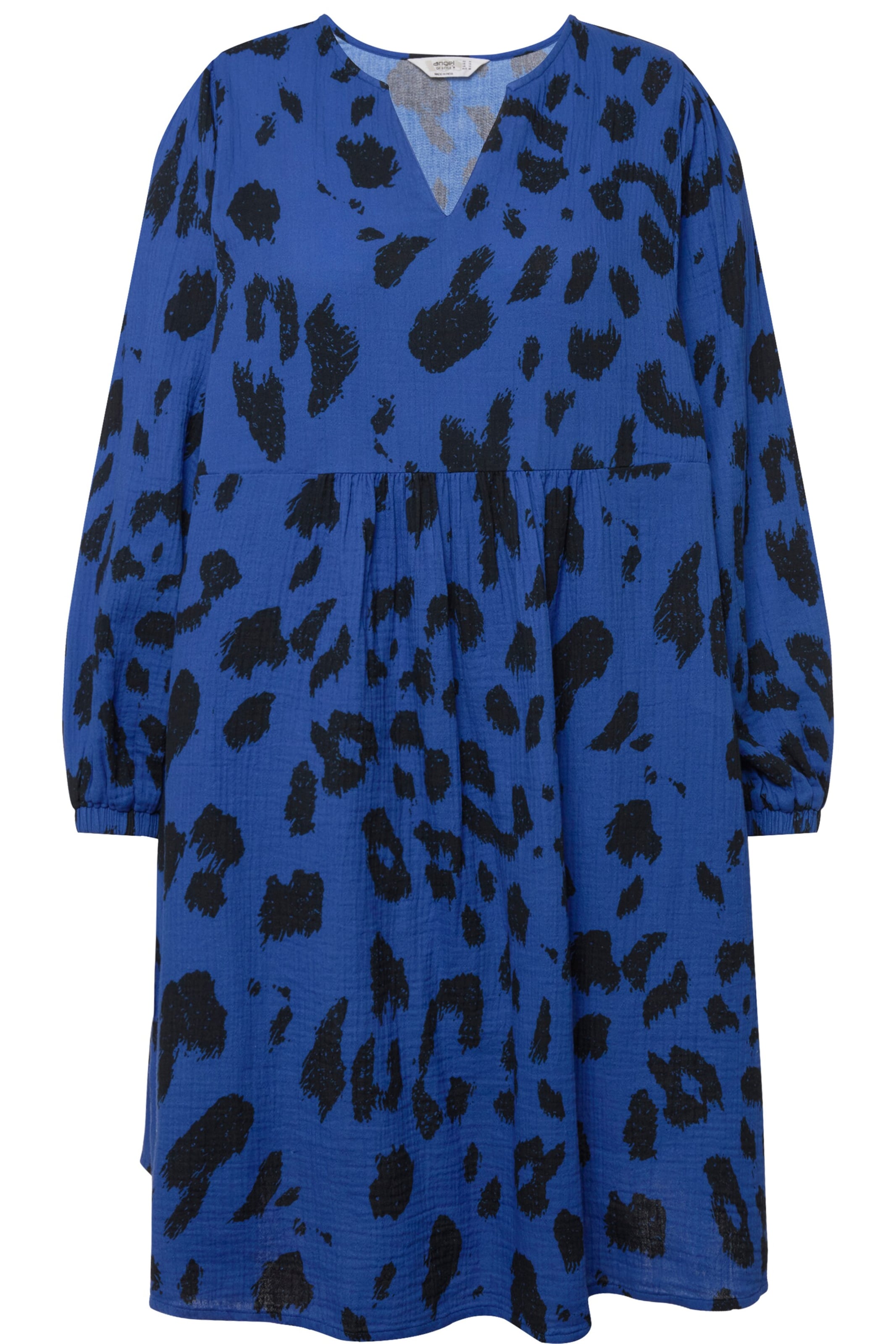 Angel of Style Dress in Blue: front