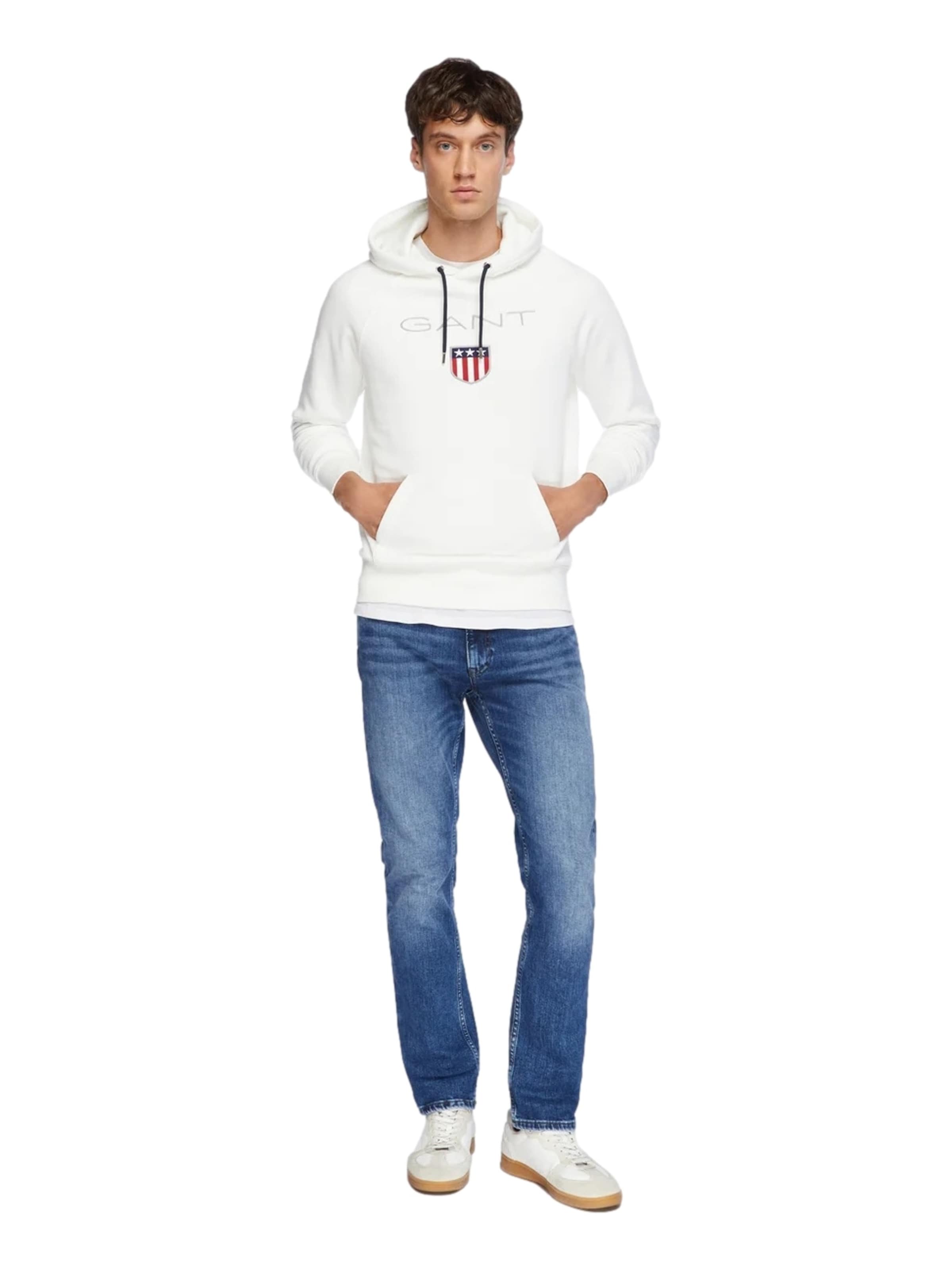 GANT Sweatshirt in White