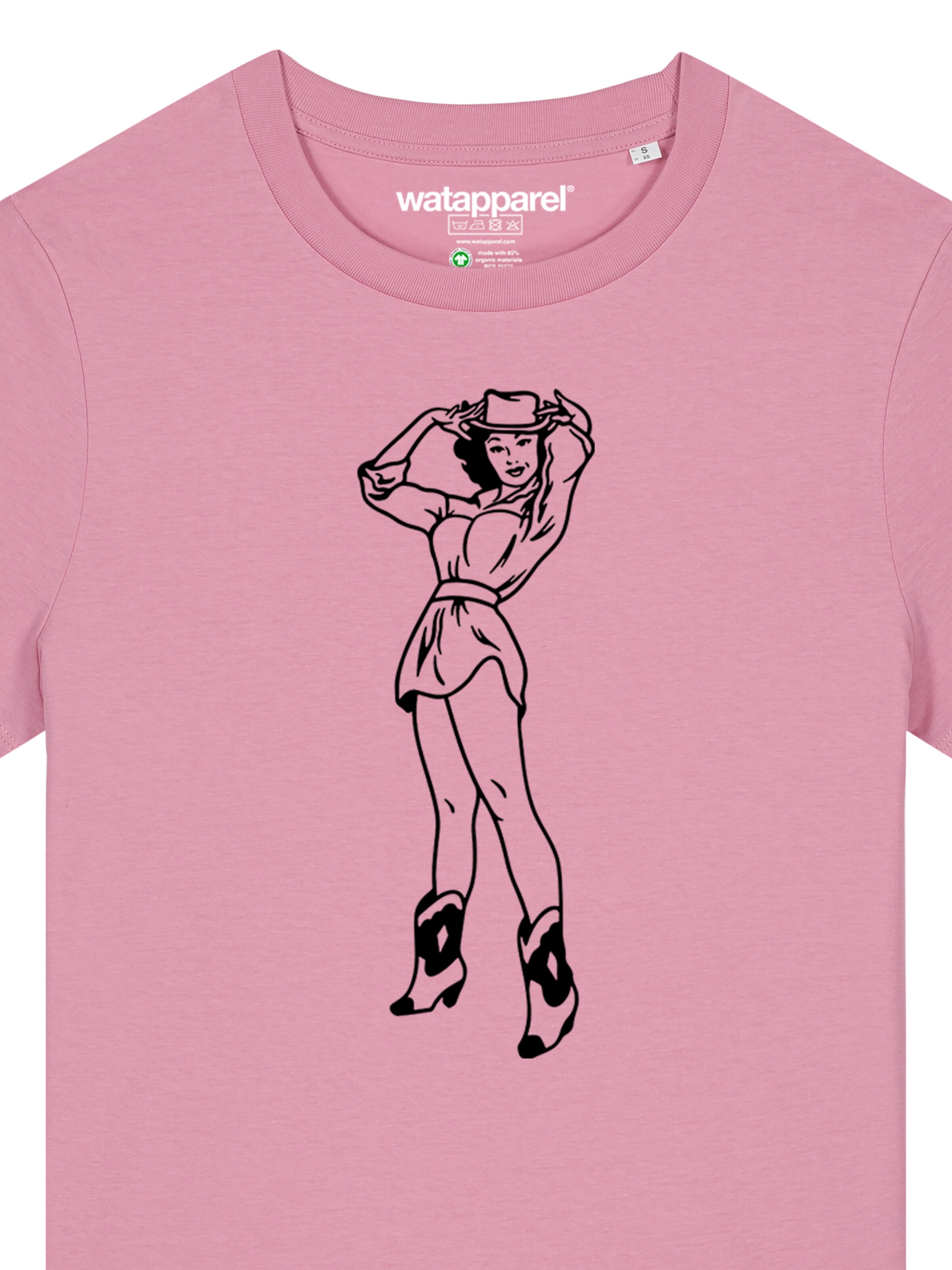 Watapparel Shirt 'Cowgirl' in Pink