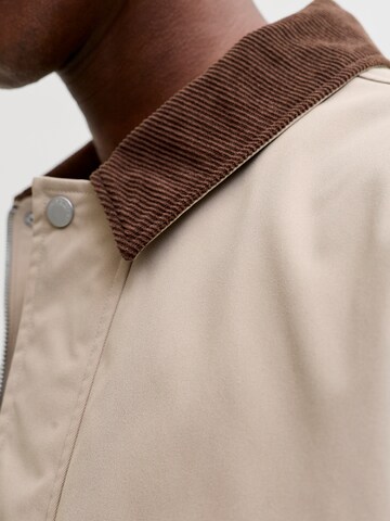 JACK & JONES Kevad-sügisjope 'JORCATSKILLS BARN', värv pruun