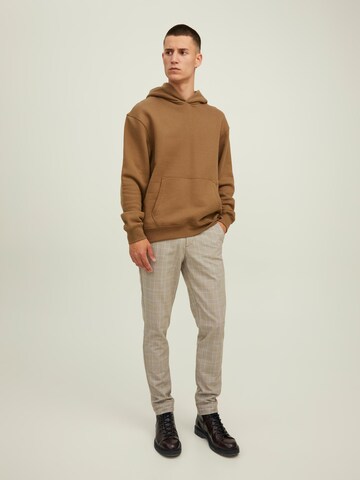 JACK & JONES Sweatshirt in Brown