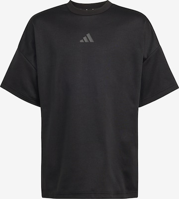 juoda ADIDAS SPORTSWEAR Sportiniai marškinėliai 'FI': priekis