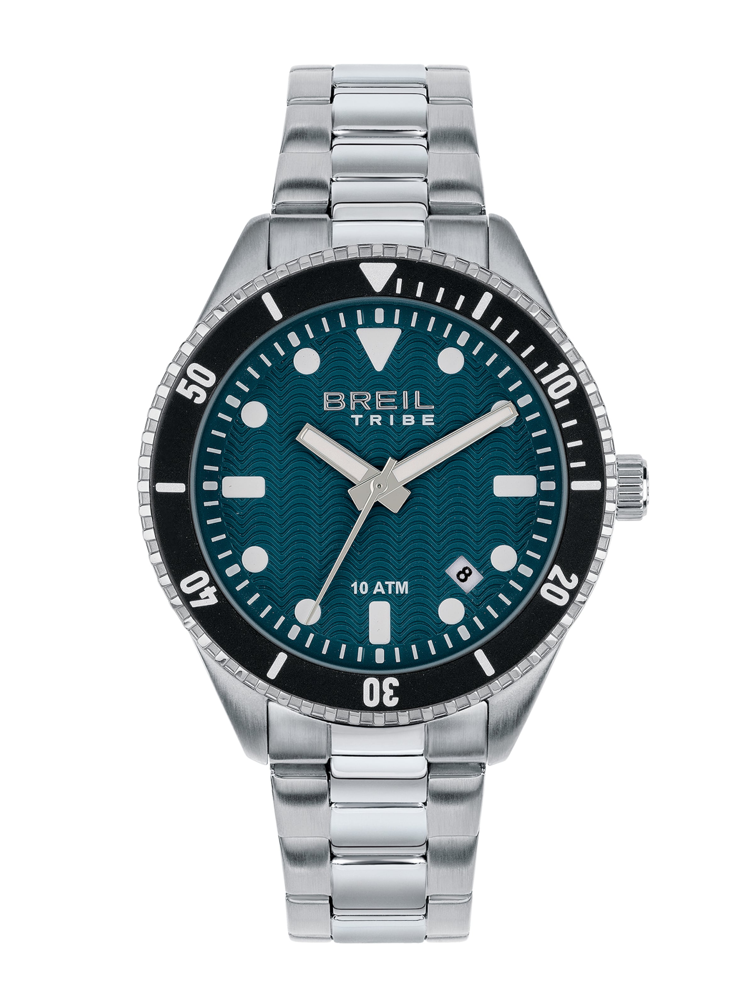 Breil Uhr 'Overhand' in Silber: Vorderseite