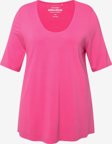 Ulla Popken Shirt in Pink: Vorderseite