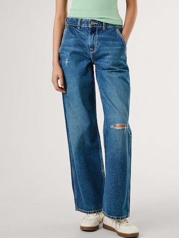 Pepe Jeans Regular Jeans in Blauw: voorkant