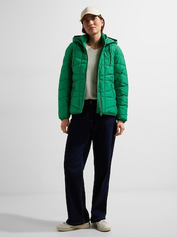 CECIL Prehodna jakna | zelena barva